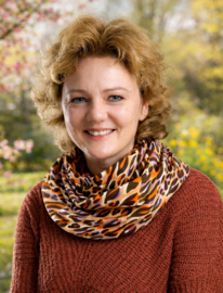 Nieuwe panterprint kwijlsjaal