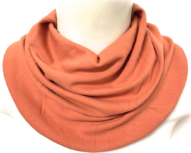 Donker oranje sjaal