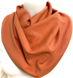 Sjaal in donker orange
