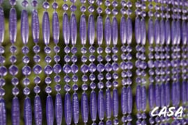 FRÉJUS 4 100x230cm perles violet