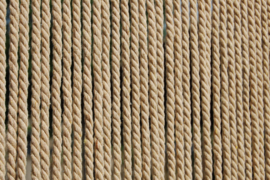 TOULON 1 90x210cm 'cordage' naturel écru