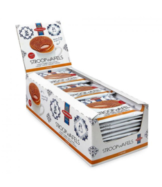 Stroopwafel Jumbo 36 stuks in toonbankdoos