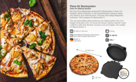 Pizza bakplaat voor Baking system 1 en 2