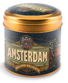 Stroopwafelblik Amsterdam Charleston 6 stuks