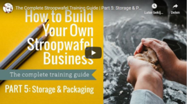 Stroopwafel videotraining + Ebook