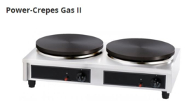 Power Crepes Gas 40 cm double 2 x 7 kW