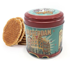 Stroopwafel can Amsterdam box 6 pieces