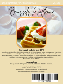 Brusselse wafelmix 1 kg