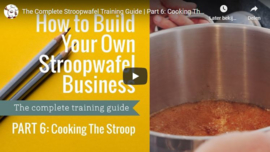 Video training Masterclass Stroopwafels - How to make Stroopwafels + E-Book