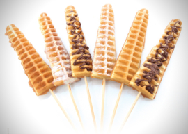 Lollywafel stokjes 100 stuks