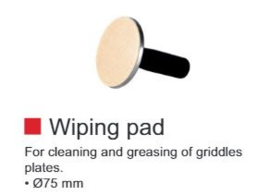 Wiping pad for Crêpes machines CTE