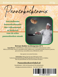 Old style Dutch pancakemix 10 kg