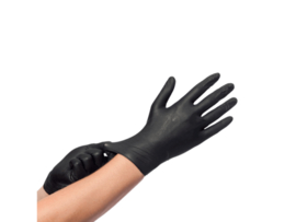 Glove black powder-free size M 100 pieces