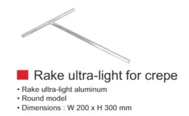 Deegverspreider aluminium - lichtgewicht