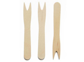 Wooden fork 2000 pcs