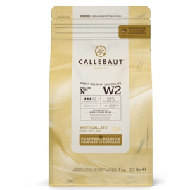 Callebaut smeltchocolade wit - W2 - 1kg
