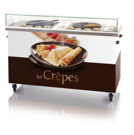 Crêpes verkoop station