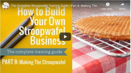 Stroopwafel videotraining + Ebook