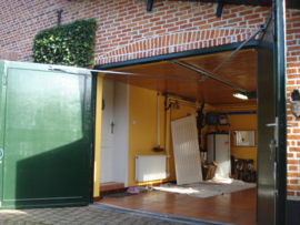 Ditec TOP 603 Sectionaal en Kanteldeur opener met V-KIT RVS en 2 zenders.