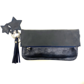 Handtas in donkerblauw | STARS