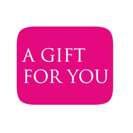 Sticker 'A gift for you' | 10 stuks