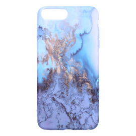 GSM-hoesje iPhone 6/7/8 Plus 'Blue Marble'