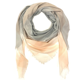 Sjaal in grijs/lichtroos/wit | Blocks