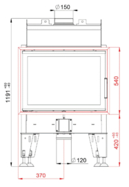 Bef Home Passive 7 (draai deur) ondiep