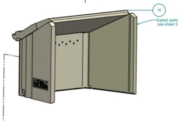 Contura inzet I4, I5, I6, I7, I8 onderdelen