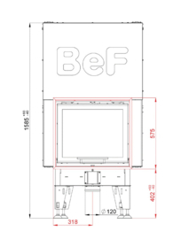 Bef Home Feel 6 V (lift deur) ondiep