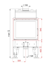 Bef Home Therm 6 (draai deur)