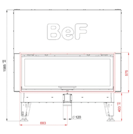 Bef Home Therm 14 V (lift deur) diep