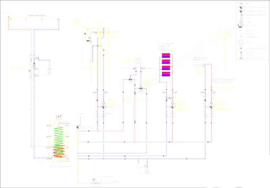 Aansluit schema's zonne boilers