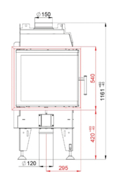 Bef Home hoek - Therm 6 CP - rechts (draai deur) diep