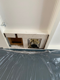 Startpakket - 5 meter kanaal renovatie set 110 - plafond aansluiting