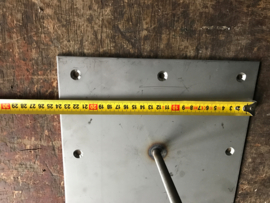 plat dak montage platen