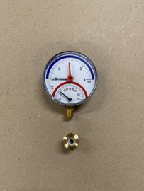 Thermometer manometer - onder