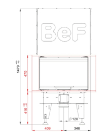 Bef Home 3-zijdig - Therm V 6 C (lift deur) diep
