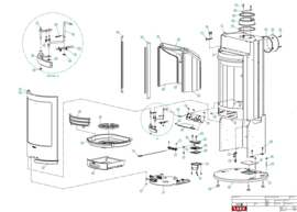 Contura 600 Style serie zonder zij glas (nieuw model)