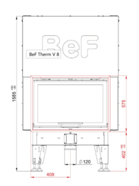 Bef Home Therm 8 V (lift deur) diep