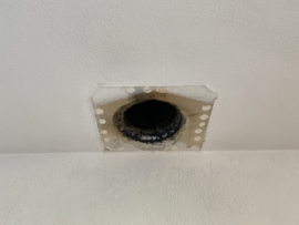 rvs schuif nisbus met rozet