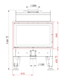 Bef Home Passive 8 (draai deur) ondiep