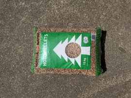 Pellets per zak van 15 kg