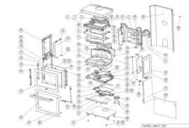 Jøtul F 520 / I 520 F / FR / FL / FRL (Italiano)