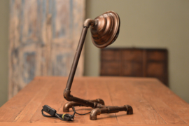 Bureaulamp "Old Pipes" Iron | Lamp buizen frame | Varios