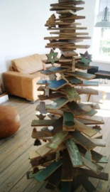 Scrapwood kerstboom medium