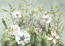 Froggy Meadow Greens | 84.1 x 59.4 cm