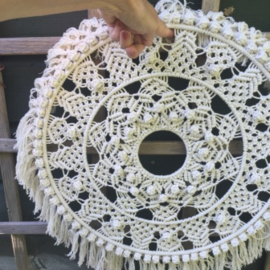 Macrame Mandala Naturel