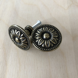 Knop vintage flower