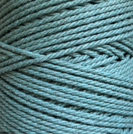 Macramé koord 3 mm Sage Green